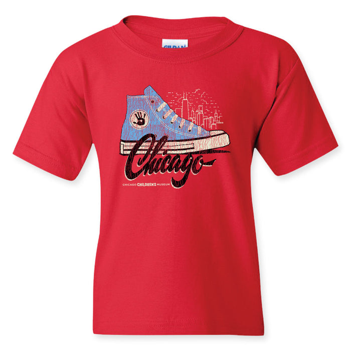 Chicago Children's Museum Chicago Shoe Youth T-Shirt