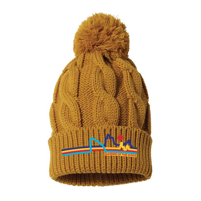 Garden of the Gods Retro Beanie