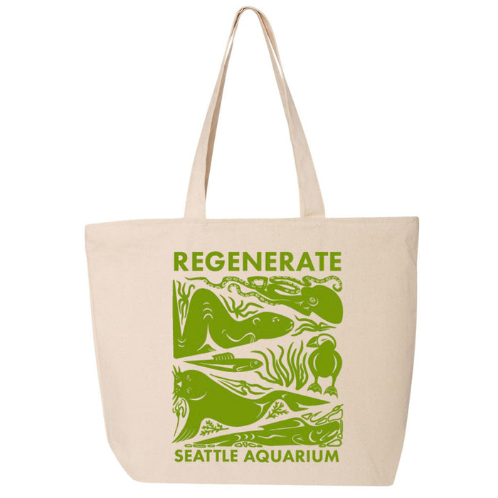 Seattle Aquarium Regenerate Tote Bag