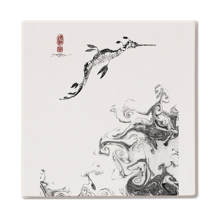 Birch Aquarium Sea Dragon Coaster