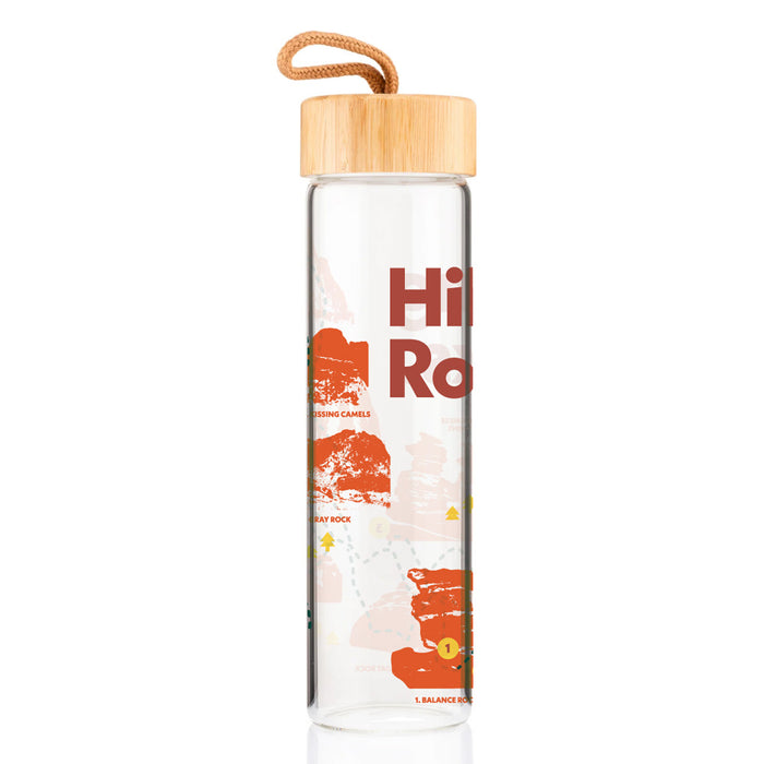 Garden of the Gods Rocks Glass Water Bottle