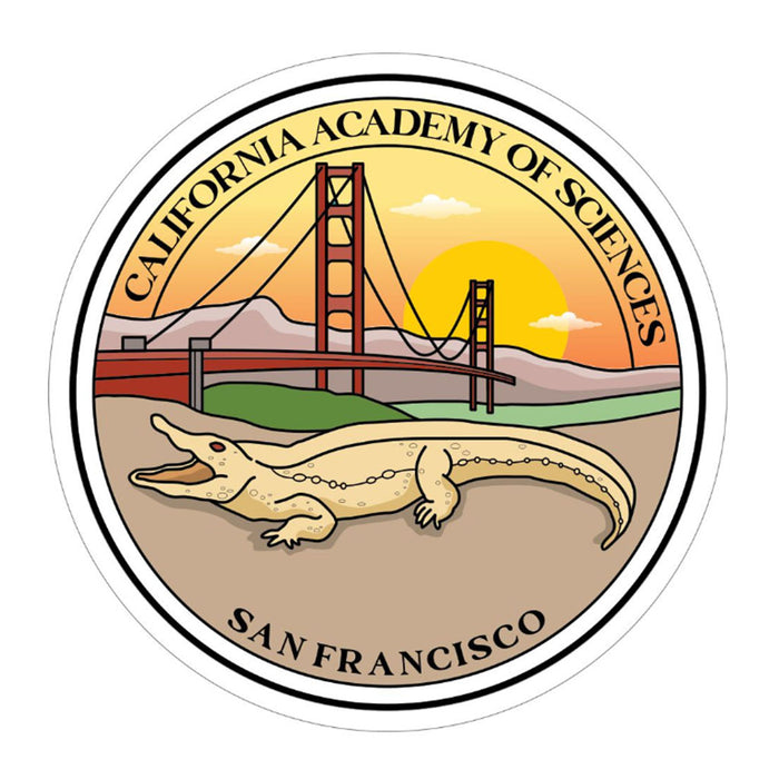 California Academy of Sciences Claude Foil Sticker