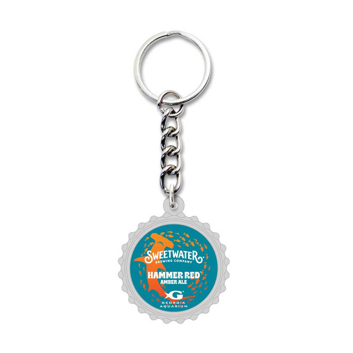 Georgia Aquarium Sweetwater Brewing Co. Bottle Opener Keychain