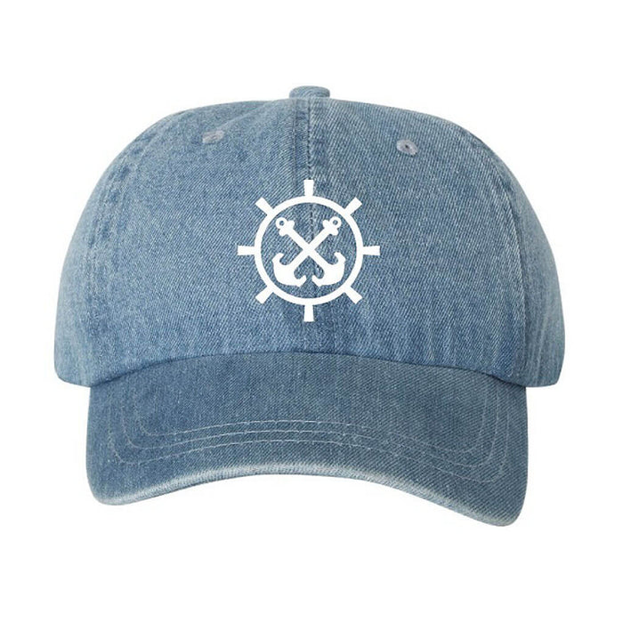 Battleship IOWA Denim Cap