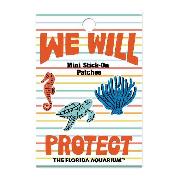 The Florida Aquarium Stick-On Mini Patch Set