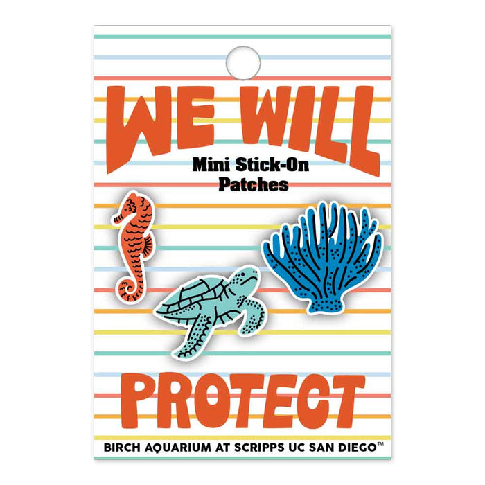 Birch Aquarium Mini Stick-on Patch Set