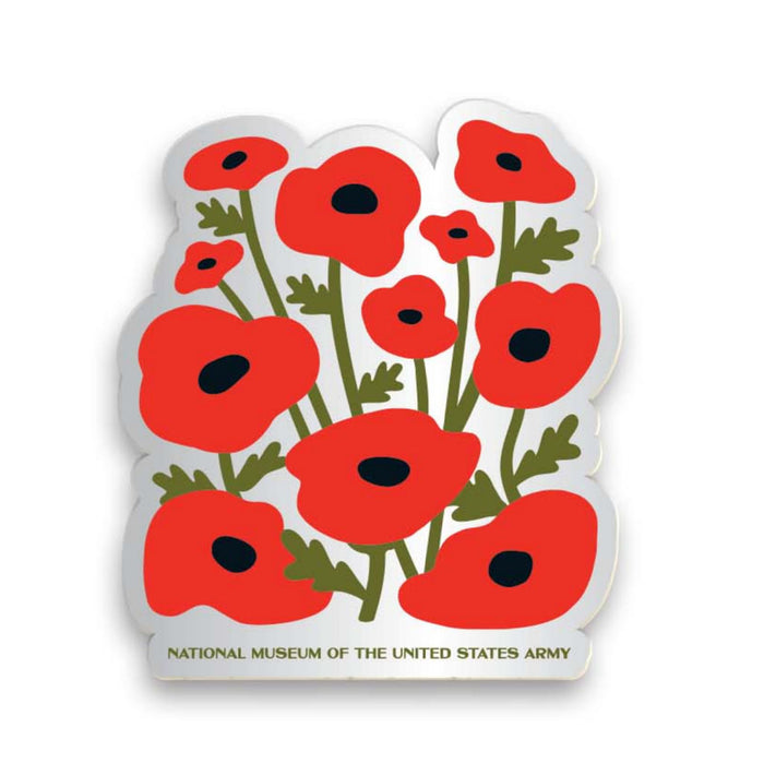 National Museum of the United States Army Poppy Army Magnet
