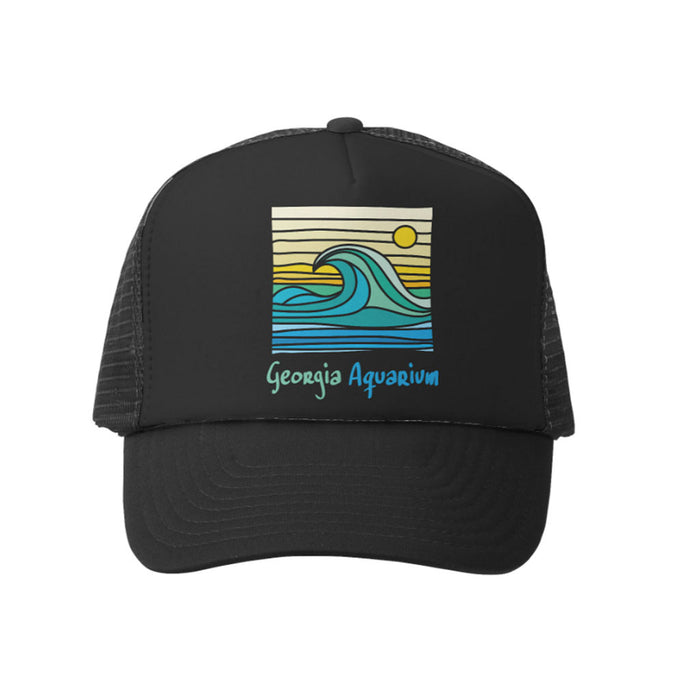 Georgia Aquarium Surf Youth Trucker Cap