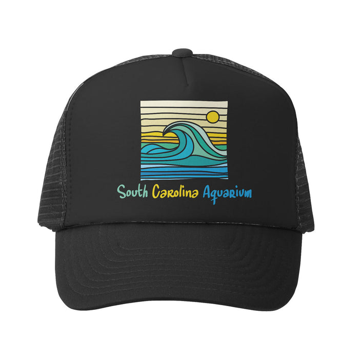 South Carolina Aquarium Sunsurf Youth Trucker Cap