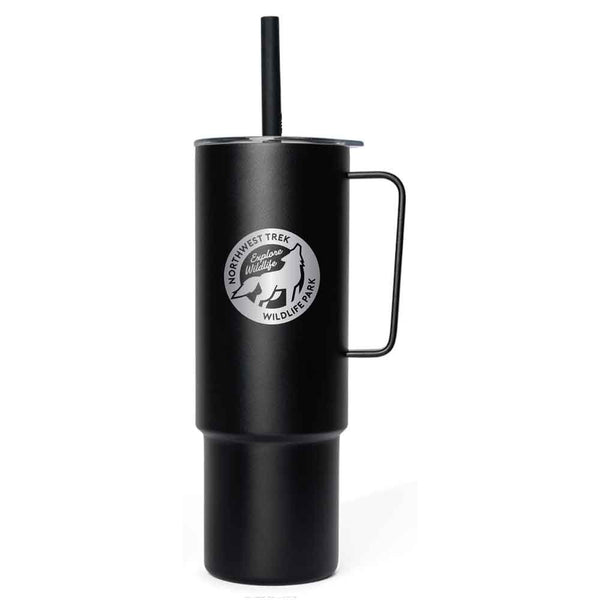 Northwest Trek Wildlife Park Straw Travel Cup