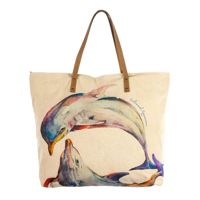 National Aquarium Dolphins Tote