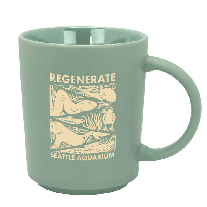 Seattle Aquarium Regenerate Mug