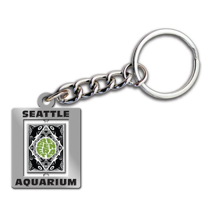 Seattle Aquarium Regenerate Spinner Keychain