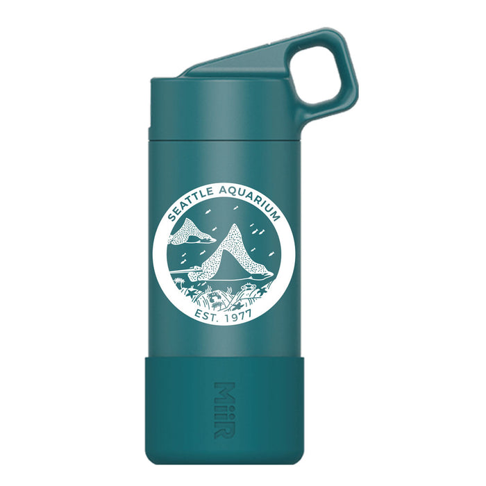 Seattle Aquarium Swimming Rays Water Bottle