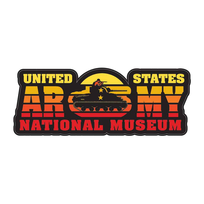 National Museum of the United States Army Tank Guy Sticker