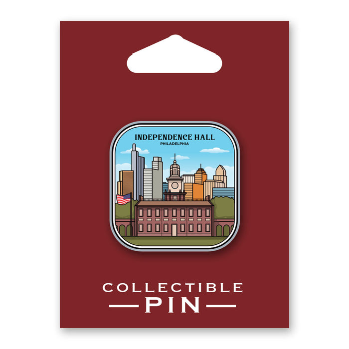 Independence Hall Foil Collectible Pin