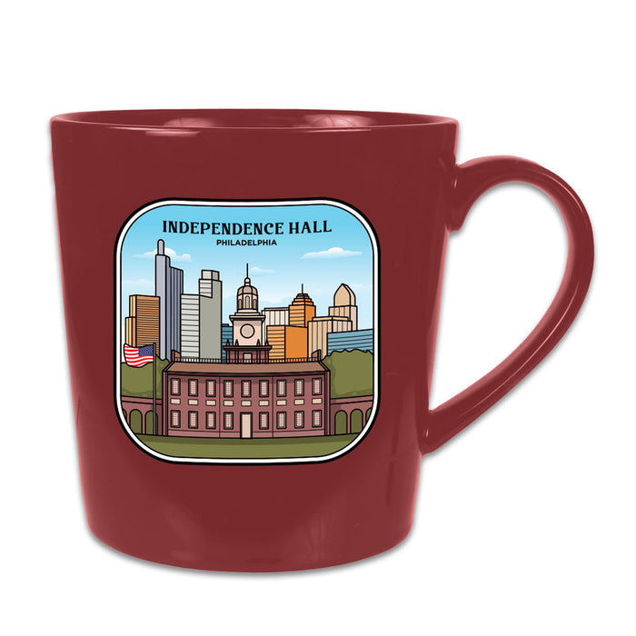 Independence Hall Foil Mug