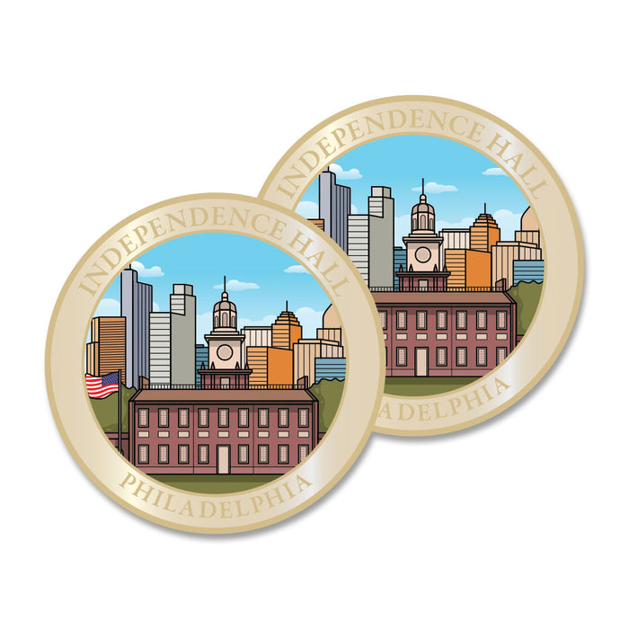 Independence Hall Foil Collectible Coin