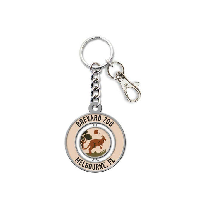 Brevard Zoo Down Under Spinner Keychain