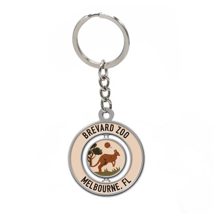 Brevard Zoo Down Under Spinner Keychain