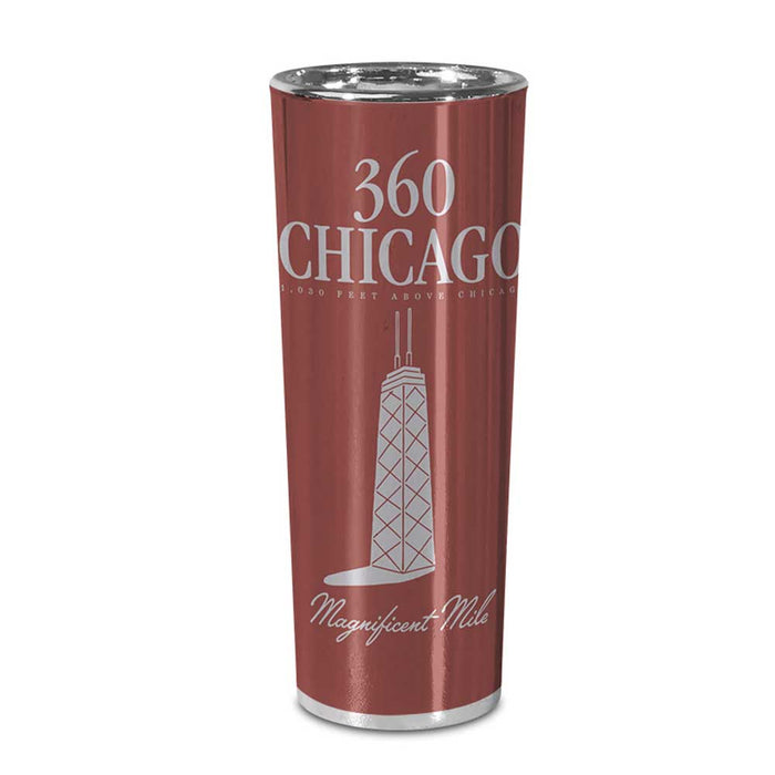 360 CHICAGO Map Shooter Glass