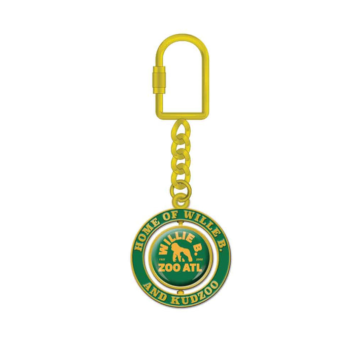 Zoo Atlanta Willie B. and Kudzoo Keychain