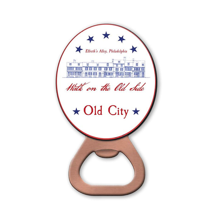 Elfreth's Ally Old City Magnetic Bottle Opener