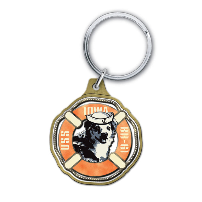 Battleship IOWA Vicky Keychain