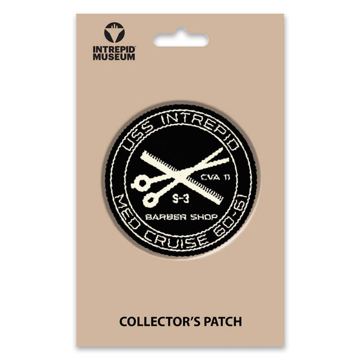 Intrepid Barber Shop Collectible Crew Patch