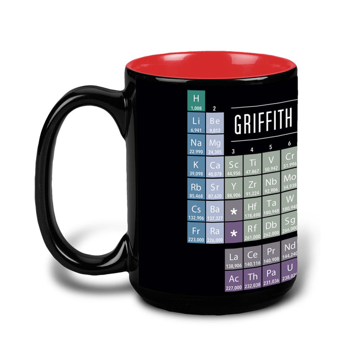 Griffith Observatory Periodic Table Mug