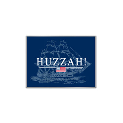 USS Constitution Huzzah! Pin