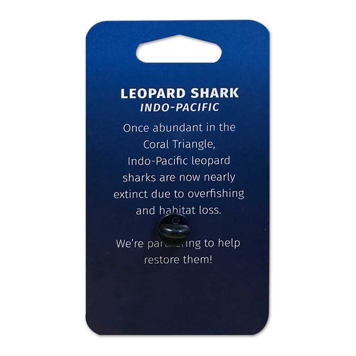Seattle Aquarium Leopard Shark Collectible Pin