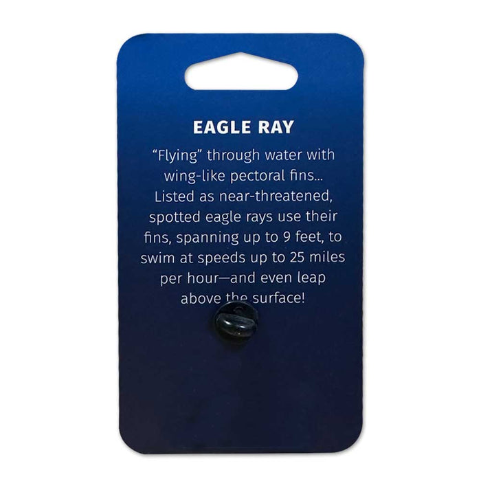 Seattle Aquarium Eagle Ray Collectible Pin