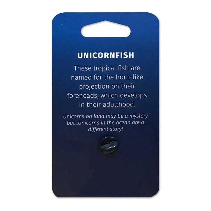 Seattle Aquarium Unicornfish Collectible Pin