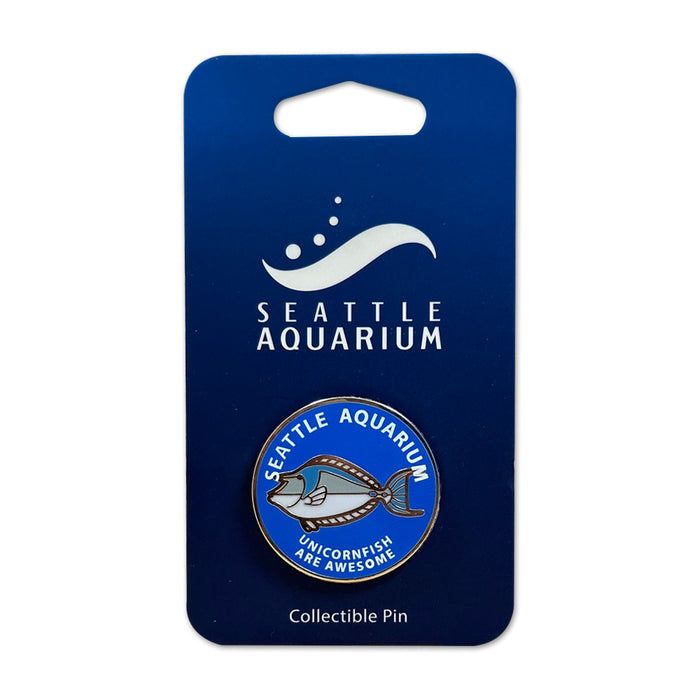 Seattle Aquarium Unicornfish Collectible Pin