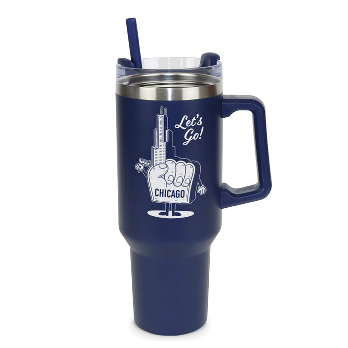 Willis Tower Chicago Sports Icon Tumbler