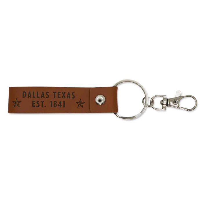 Reunion Tower Dallas Texas Leather Wristlet