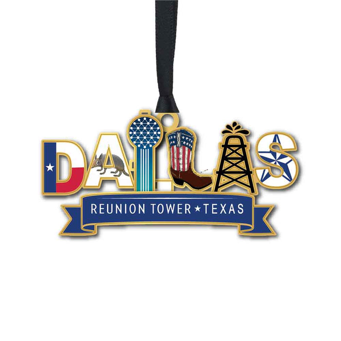 Reunion Tower Dallas Ornament