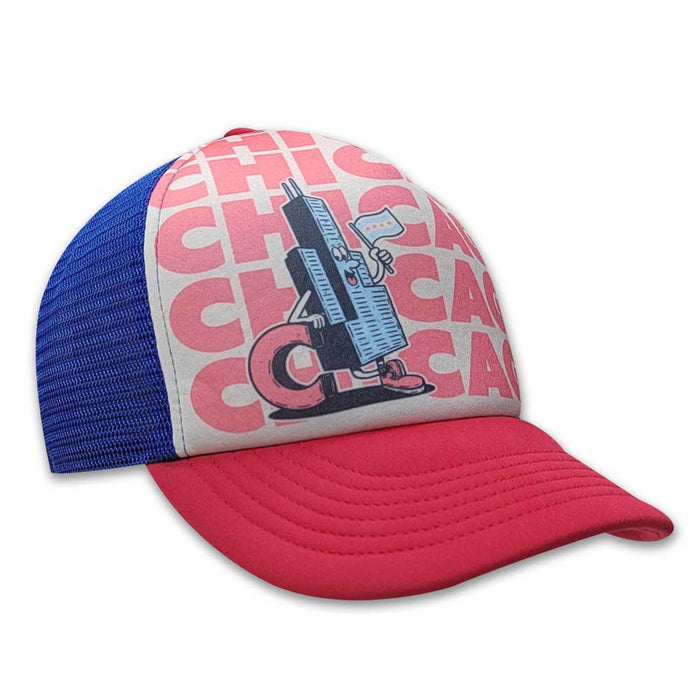 Willis Tower Chicago Youth Trucker Cap