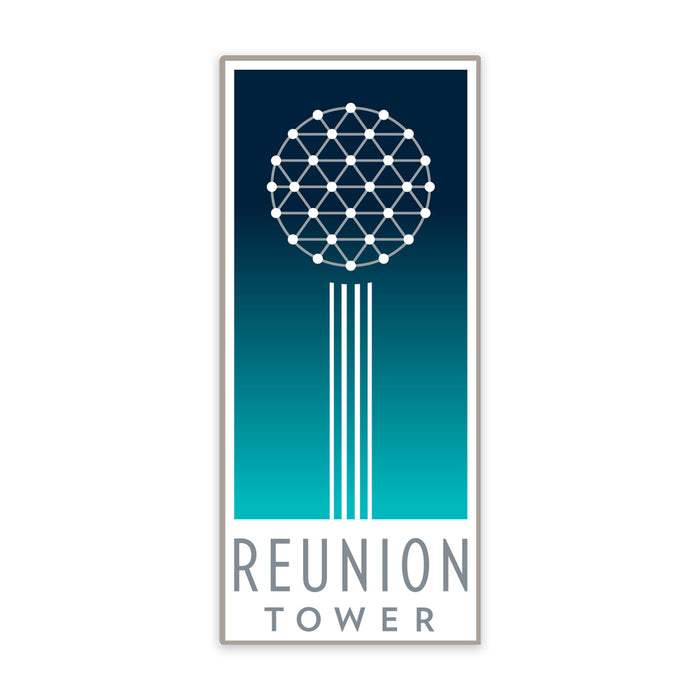 Reunion Tower Logo Pin