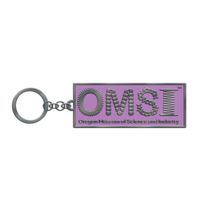 Oregon Museum of Science and Industry Logo Keychain