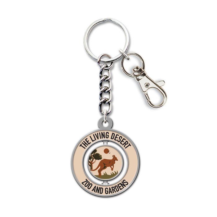 The Living Desert Zoo And Gardens Down Under Keychain