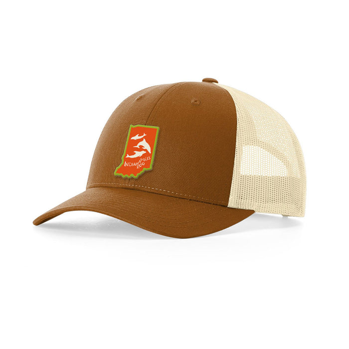 Indianapolis Zoo Indiana with Dolphins Youth Cap