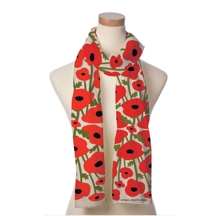 National Infantry Museum Poppy Scarf