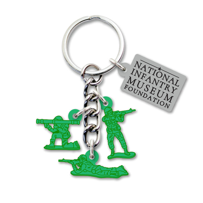 National Infantry Museum Army Figures Keychain