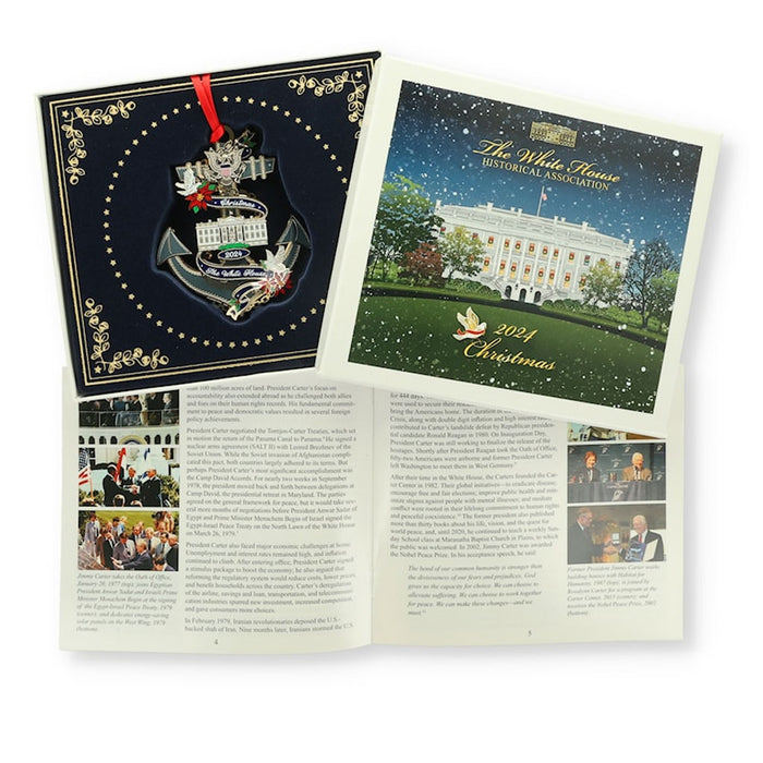 White House Christmas Ornament 2024