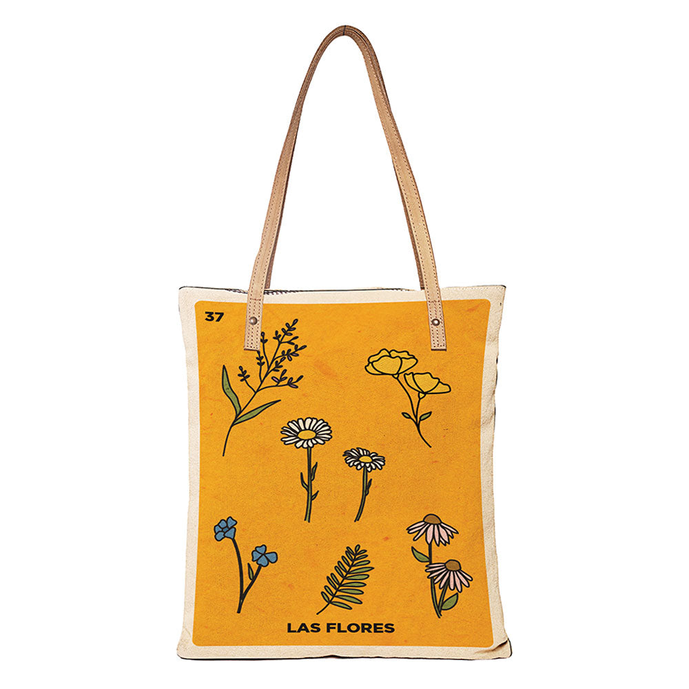 Desert Botanical Garden Loteria Las Flores Book Bag — Muze Merch