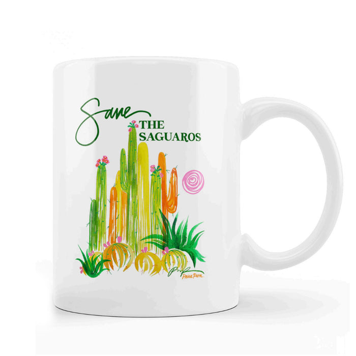 Desert Botanical Garden Save the Saguaros Mug