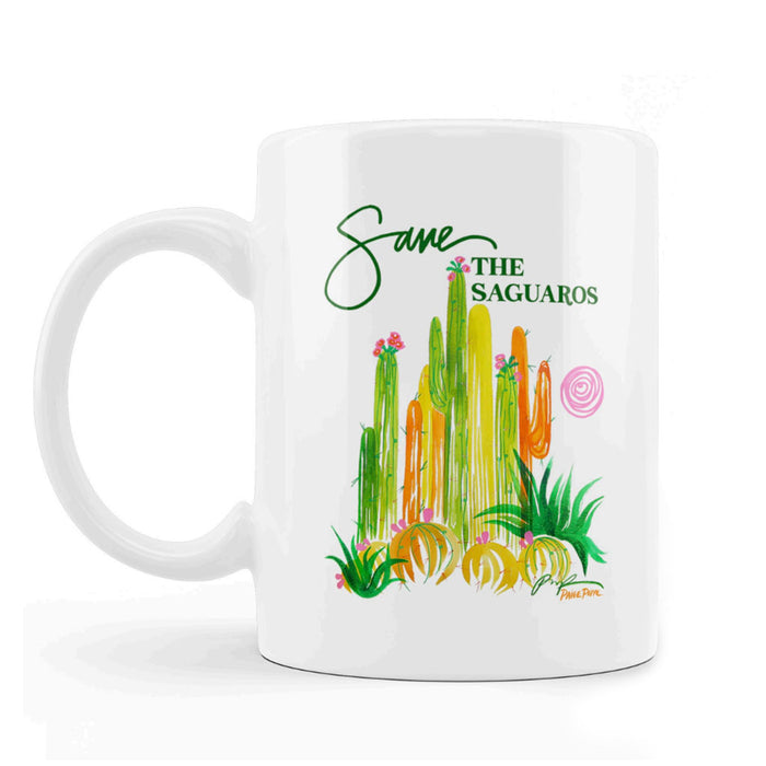 Desert Botanical Garden Save the Saguaros Mug