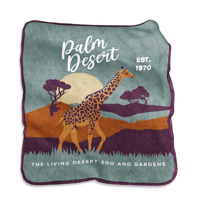 The Living Desert Zoo And Gardens Raschel Blanket